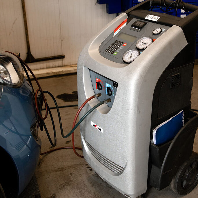 Aircoserviceapparaat Auto Schippers